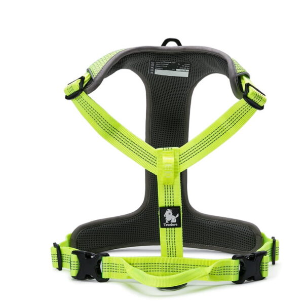 Szelki-dla-psa-Lumen-limonkowe Szelki dla psa Truelove Lumen żółte