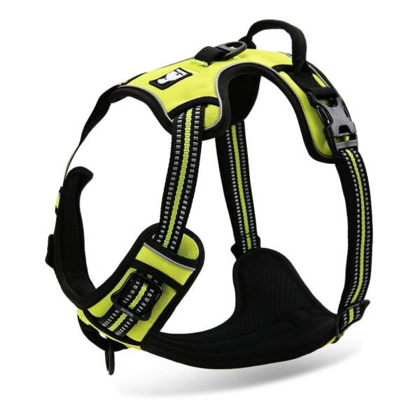 Szelki-dla-psa-Truelove-Front-Line-limonkowe