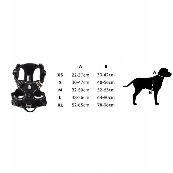 allegro_18662984075_3 Szelki dla psa Truelove Front Line Premium Cordura L pomarańczowe